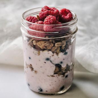 Elsie The Cow’s Overnight Oatmeal With Fruit